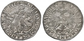  EUROPA UND ÜBERSEE   DEUTSCHLAND   Leuchtenberg   (D) Georg III. 1531-1555 Taler 1547 mit Titel Karl V. Dav:9371 s.sch.+