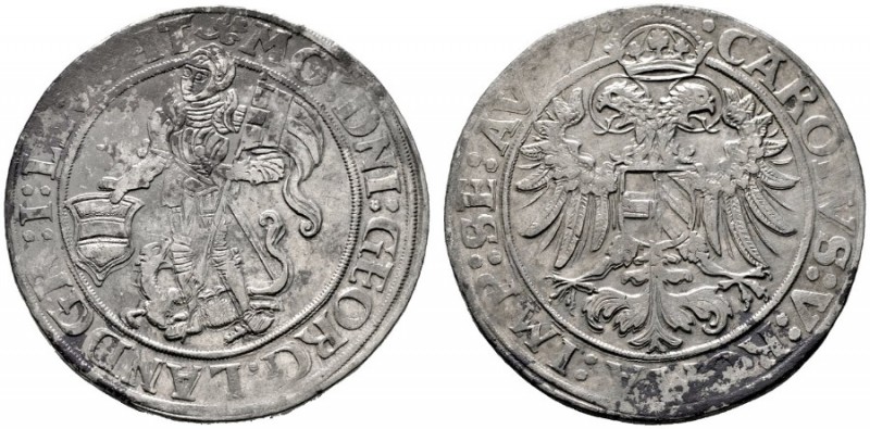  EUROPA UND ÜBERSEE   DEUTSCHLAND   Leuchtenberg   (D) Georg III. 1531-1555 Tale...