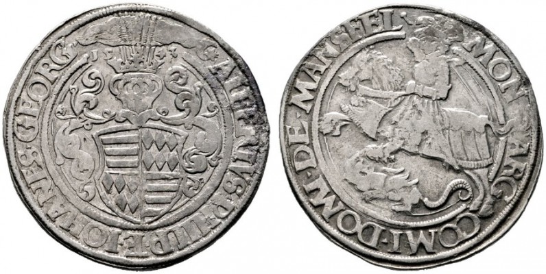  EUROPA UND ÜBERSEE   DEUTSCHLAND   Mansfeld  (D) Albrecht VII.gest.1560,Philipp...