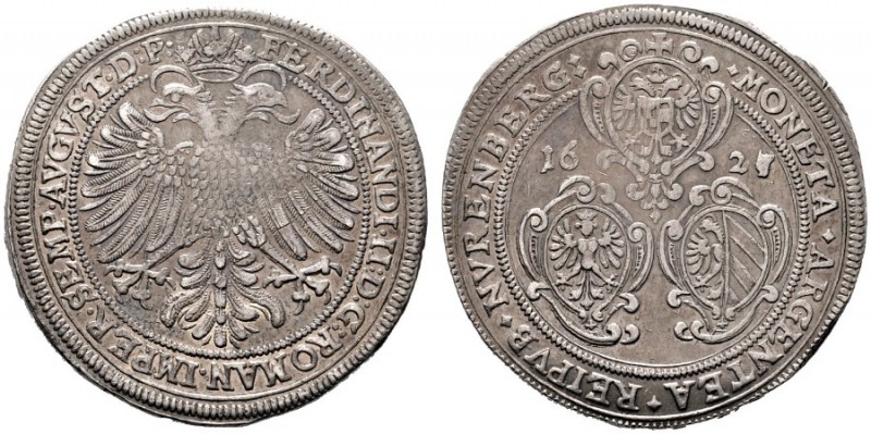  EUROPA UND ÜBERSEE   DEUTSCHLAND   Nürnberg-Reichsstadt   (D) Taler 1627 mit Ti...