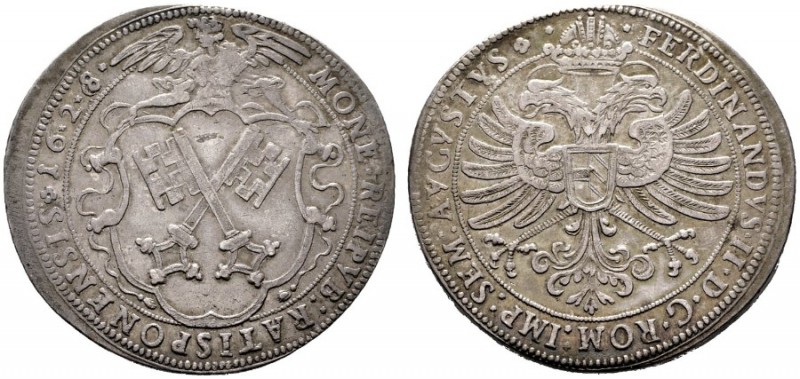 EUROPA UND ÜBERSEE   DEUTSCHLAND   Regensburg-Reichsstadt   (D) Taler 1628 (aus...