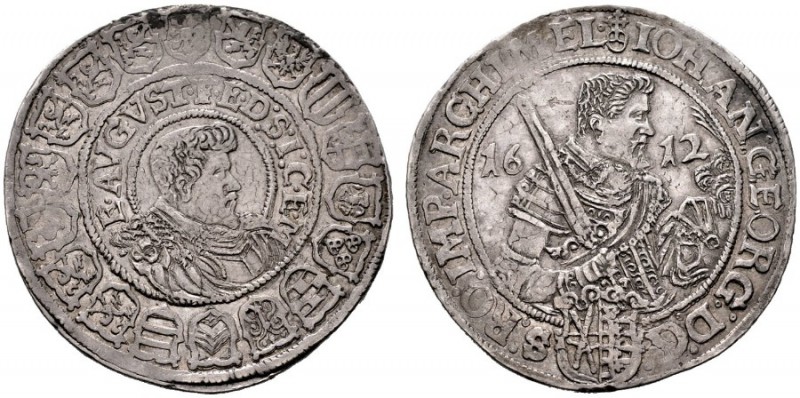  EUROPA UND ÜBERSEE   DEUTSCHLAND   Sachsen   (D) Johann Georg I. 1611/15-1656 T...