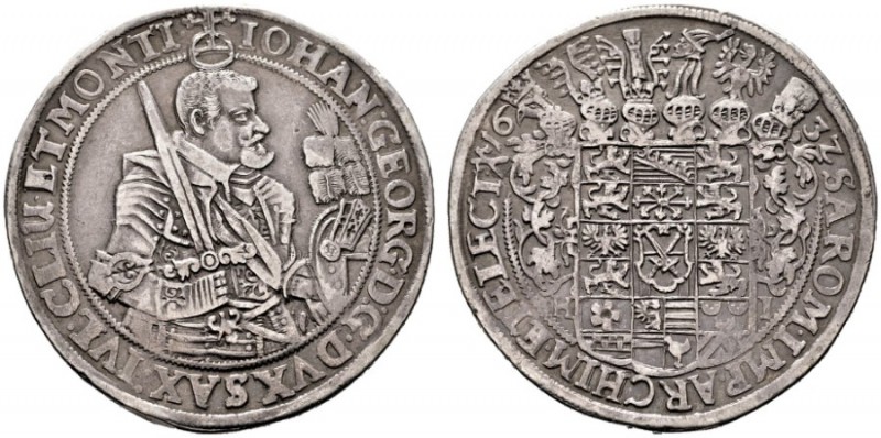  EUROPA UND ÜBERSEE   DEUTSCHLAND   Sachsen   (D) Johann Georg I. 1611/15-1656 D...