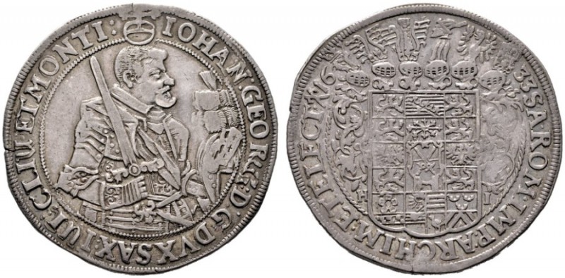  EUROPA UND ÜBERSEE   DEUTSCHLAND   Sachsen   (D) Johann Georg I. 1611/15-1656 T...