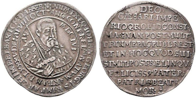  EUROPA UND ÜBERSEE   DEUTSCHLAND   Sachsen   (D) Johann Georg I. 1611/15-1656 S...