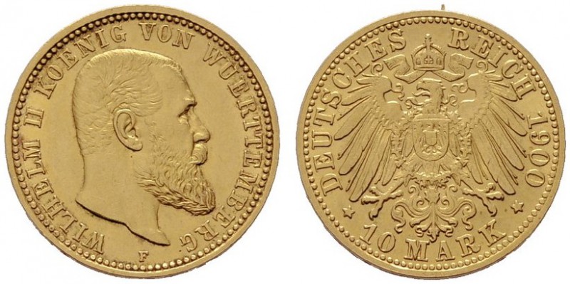  EUROPA UND ÜBERSEE   DEUTSCHLAND NACH 1871   Württemberg   (B) Wilhelm II. 1891...