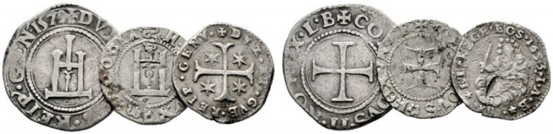  EUROPA UND ÜBERSEE   ITALIEN   Dogi Biennali 1528-1797   (D) Lot 3 Stk.: 1/16 S...