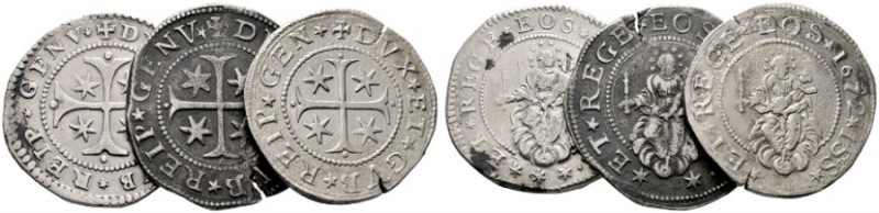 EUROPA UND ÜBERSEE   ITALIEN   Dogi Biennali 1528-1797   (D) Lot 3 Stk.: 1/2 Sc...