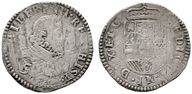  EUROPA UND ÜBERSEE   ITALIEN   Mailand   (D) Filippo III. di Spagna 1598-1621 D...
