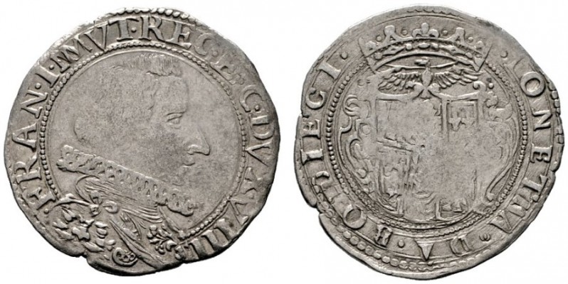  EUROPA UND ÜBERSEE   ITALIEN   Modena   (D) Francesco I. d'Este 1629-1658 Da 10...