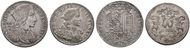  EUROPA UND ÜBERSEE   ITALIEN   Neapel   (D)  Carlo II. di Spagna all. 1674-1700...