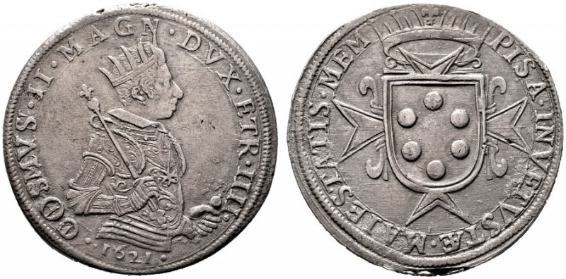  EUROPA UND ÜBERSEE   ITALIEN   Toskana - Großherzogtum   (D) Cosimo II. Medici ...