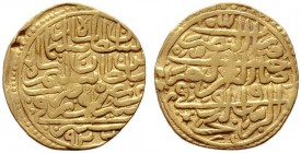  EUROPA UND ÜBERSEE   TÜRKEI   (D) Sultani 926 AH Haleb (3,43 g)  Gold s.sch.