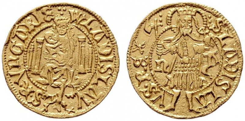  EUROPA UND ÜBERSEE   UNGARN   (E)  Wladislaus II. 1490-1516 Goldgulden, Nagyban...