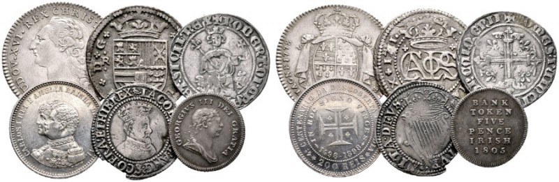  EUROPA UND ÜBERSEE   WELTLOTS   (D) Lot 140 Stk.: AR (120) und AE-Münzen meist ...