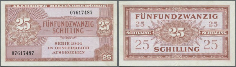 Austria: 25 Schilling 1944 P. 108a, rare key note of this series, with only a li...