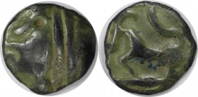 Keltische Münzen. GALLIA. SEQUANI. Potin ca. 100-60 v. Chr., 3.68 g. 17.5 mm. Castelin, S.83 №777ff. Schön-sehr schön