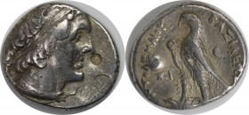 Griechische Münzen, AEGYPTUS. Königreich der Ptolemäer, Ptolemaios II., (285-246 v.Chr.), AR Tetradrachme, Sidon, Leiter Ptolemäus r. Diademed / Eagle...