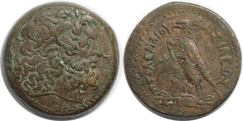 Griechische Münzen, AEGYPTUS - Königreich der Ptolemäer - Ptolemy IV Philopator ...