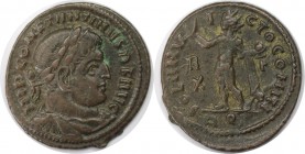 Römische Münzen, MÜNZEN DER RÖMISCHEN KAISERZEIT. Constantin d. Gr. 306-337 n. Chr. Follis (Rom) 314-315 n. Chr., Vs: IMP CONSTANTINVS PF AVG Rs: SOLI...