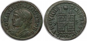 Römische Münzen, MÜNZEN DER RÖMISCHEN KAISERZEIT. Constantinus Junior als Caesar 317-337 n. Chr. Follis Constantina (Arelate) 324-330 n. Chr., Vs: CON...