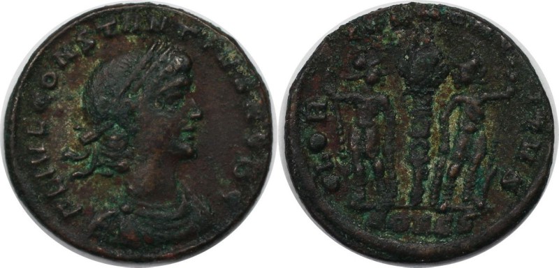 Römische Münzen, MÜNZEN DER RÖMISCHEN KAISERZEIT. Constantins (II.) als Caesar 3...