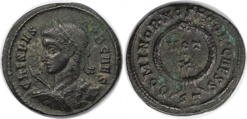 Römische Münzen, MÜNZEN DER RÖMISCHEN KAISERZEIT. Crispus, Caesar 317 - 326 n. C...