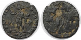 Römische Münzen, MÜNZEN DER RÖMISCHEN KAISERZEIT. Constantin d. Gr. 306-337 n. Chr. Follis (Lingdunum) 330-335 n. Chr, 2.842 g. Vgl. Bastien 589. Sehr...