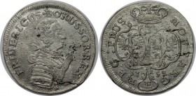Altdeutsche Münzen und Medaillen, BRANDENBURG IN PREUSSEN. Friedrich II (1740-1786). 3 Kreuzer 1752 E, Königsberg, Vorzüglich, auf der Vorderseite ein...