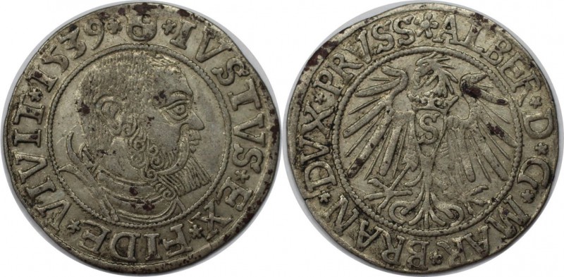 Altdeutsche Münzen und Medaillen, BRANDENBURG IN PREUSSEN. Albrecht von Brandenb...