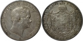 Altdeutsche Münzen und Medaillen, BRANDENBURG IN PREUSSEN. Fiedrich Wilhelm IV. (1840-1861). Vereinsdoppeltaler 1845 A, Silber. Jaeger 74. Thun 258. A...