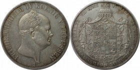 Altdeutsche Münzen und Medaillen, BRANDENBURG IN PREUSSEN. Fiedrich Wilhelm IV. (1840-1861). Vereinsdoppeltaler 1854 A, Silber. Jaeger 82. Thun 259. A...