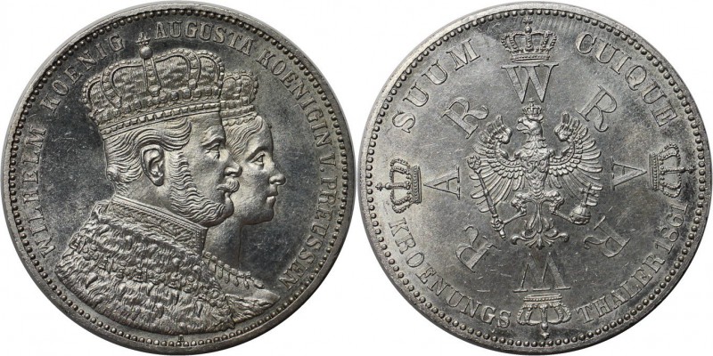 Altdeutsche Münzen und Medaillen, BRANDENBURG IN PREUSSEN. Wilhelm I. (1861-1888...