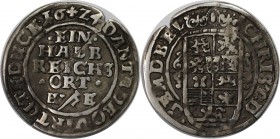 Altdeutsche Münzen und Medaillen, BRAUNSCHWEIG-LÜNEBURG-CELLE. Christian von Minden (1611-1633). 1/2 Reichsort (1/8 Taler) 1624 HE, Silber. KM 72. Seh...