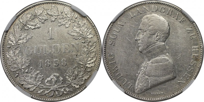 Altdeutsche Münzen und Medaillen, HESSEN-HOMBURG. Landgraf Ludwig (1829-1839). G...
