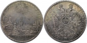 Altdeutsche Münzen und Medaillen, NÜRNBERG, STADT. Konv.-Taler 1768, mit Titel Josefs II, Silber. 27,96 g. Mit Laubrand. Dav. 2494, Kellner 344 c. Win...