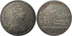 Altdeutsche Münzen und Medaillen, REGENSBURG, STADT. Konv.-Taler 1780, mit Titel Josefs II, Silber. 27,91 g. Dav. 2627, Beckenb. 7116, Slg. Bach (Aukt...