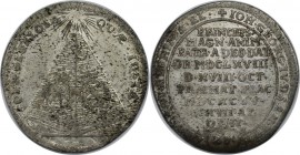 Altdeutsche Münzen und Medaillen, SACHSEN - ALBERTINE. Johann Georg IV. (1691-1694). Pyramide mit Schrift im Feldager. Sterbedoppelgroschen 1694, Silb...