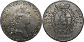 Altdeutsche Münzen und Medaillen, SACHSEN - ALBERTINE. Friedrich August III (1763-1806). 1 Taler 1790, Silber. Dav. 2695. Vorzüglich-Stempelglanz. Ber...