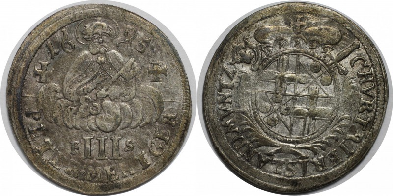 Altdeutsche Münzen und Medaillen, TRIER. Johann Hugo von Orsbeck (1676 - 1711). ...