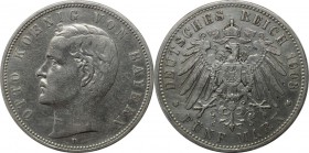 Deutsche Münzen und Medaillen ab 1871, REICHSSILBERMÜNZEN, Bayern, Otto (1886-1913). 5 Mark 1903 D, Silber. Jaeger 46. Sehr schön