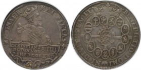 Europäische Münzen und Medaillen, Dänemark / Denmark. Speciedaler 1627 NS, Silber. NGC XF-45, feine Patina