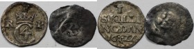 Europäische Münzen und Medaillen, Dänemark / Denmark, Lots und Sammlungen. DÄNEMARK KÖNIGREICH. Christian IV (1588-1648) Skilling, Kopenhagen. a) Mit ...