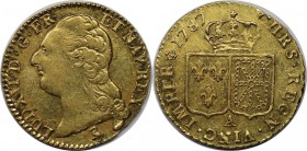 Europäische Münzen und Medaillen, Frankreich / France. Louis XVI. (1774-1793). Louis d´or 1787 A, Paris. Gold. Fb. 83.1, Gadoury 361, KM 475. Vorzügli...
