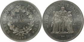 Europäische Münzen und Medaillen, Frankreich / Lothringen. 50 Francs 1977. Stempelglanz