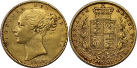 Europäische Münzen und Medaillen, Großbritannien / Vereinigtes Königreich / UK / United Kingdom. Victoria (1837-1901). Sovereign 1868, Mit Stempelnume...