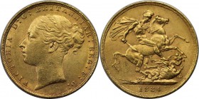 Europäische Münzen und Medaillen, Großbritannien / Vereinigtes Königreich / UK / United Kingdom. Victoria (1837-1901). Sovereign 1884, Gold. Sehr schö...
