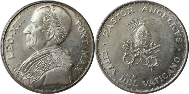 Europäische Münzen und Medaillen, Italien / Italy. Medaille, Leo XIII. Citta del...
