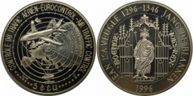Europäische Münzen und Medaillen, Luxemburg. 5 Ecu 1996. Stempelglanz