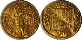Europäische Münzen und Medaillen, Niederlande / Netherlands. Dukat 1648, Gold. KM 12. Vorzüglich